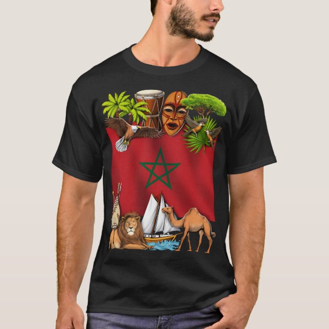 Marocko T Shirt (Framsida)
