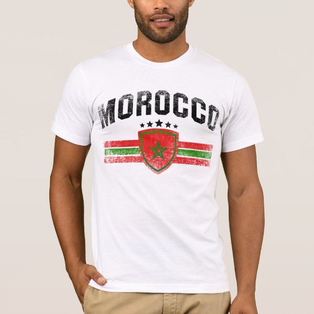 Marocko Tee Shirt (Framsida)