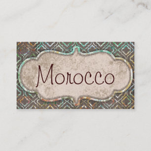Marocko visitkortar visitkort