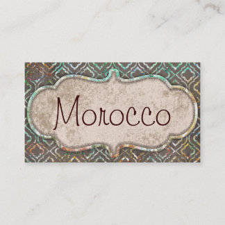 Marocko visitkortar visitkort