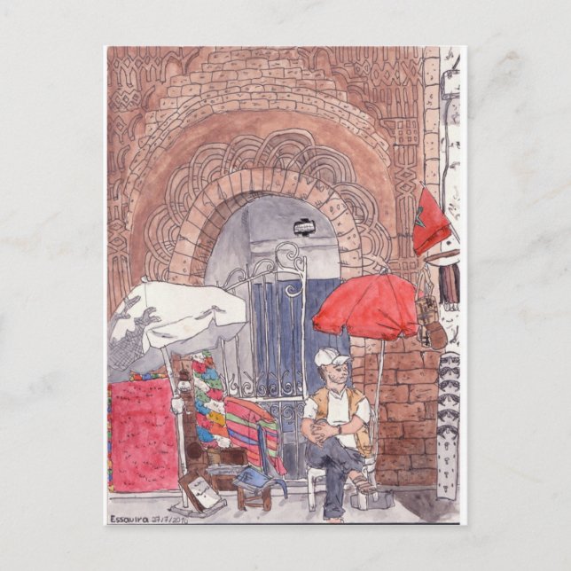 Marocko Vykort (Framsida)