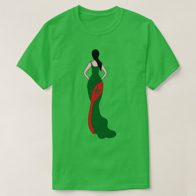 Marocko Woman T Shirt (Design framsida)