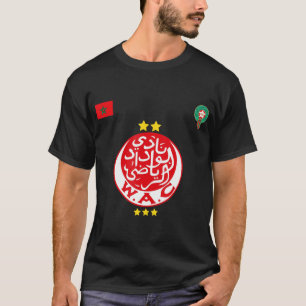 Marocko Wydad Casablanca Wac Älskare Soccer Widad  T Shirt