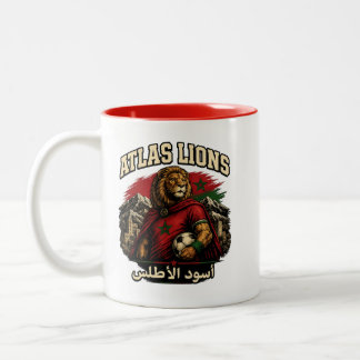 Marockos Atlas Lions Supporter | Vintage Mor Mugg