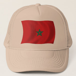 Marockos flagg hatt keps