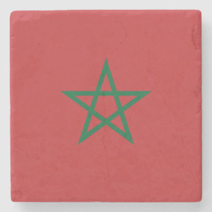 Marockos flagga stenunderlägg
