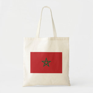 Marockos flagga tygkasse