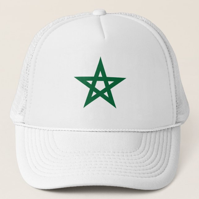 Marockos fotbollsflagga keps (Framsida)