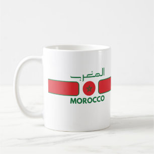 Marockos fotbollslag kaffemugg