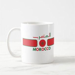 Marockos fotbollslag kaffemugg