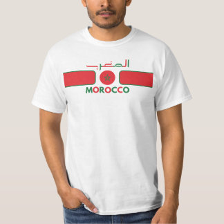 Marockos fotbollslag t shirt