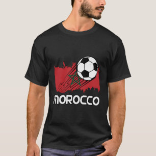 Marockos fotbollsspelare Fläkt T Shirt
