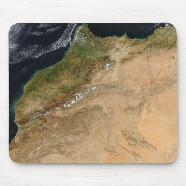 Marockos satellitsyn musmatta (Framsidan)