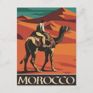 Marockos Vintage Vykort