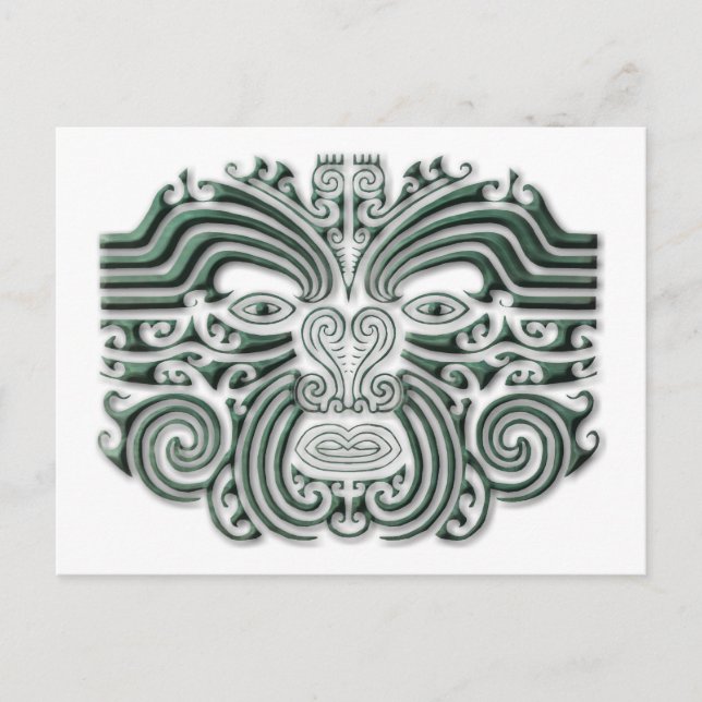 Marois tatueringssten vykort (Framsida)