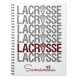 Maron Disted Lacrosse Ord Anteckningsbok