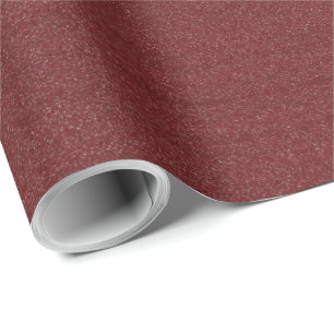 Maron/Lila Faux Glitter Presentpapper