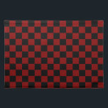 Maron och Black Checkated-Vintage Bordstablett<br><div class="desc">Maron och Black Checkated-Vintage</div>