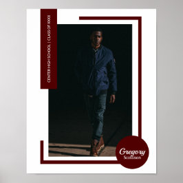 Maron Photo Modern Studenten Poster