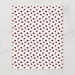 Maron Studentmössa Skrapbook Papper