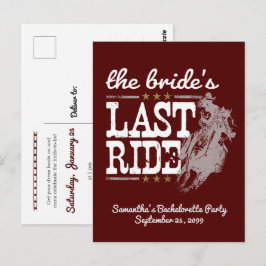 Maron the Bride's Last Ride Vykort