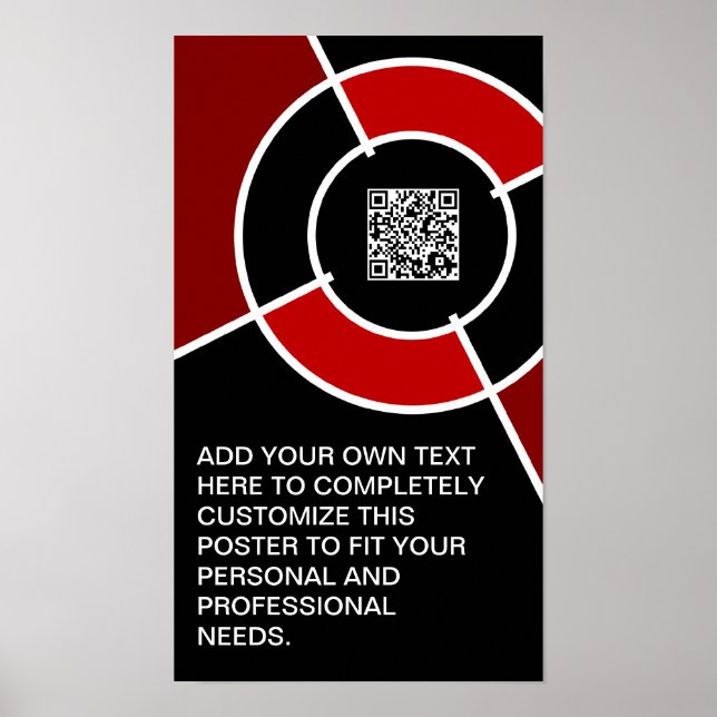 maronbullseye QR-kod Poster (Framsidan)