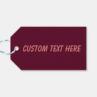 Maronenkel minimalist presentetikett