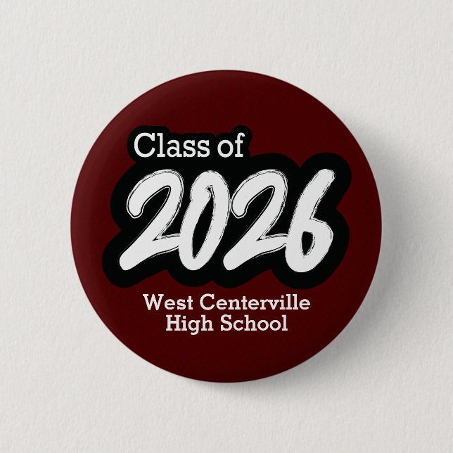 Maronfetstil, klass för 2026-knapp knapp (Framsida)