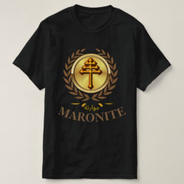 MARONITISK (Officiellt kors) T-shirt
