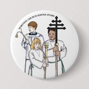 Maronitiska kyrkans serveringsutmärkelse knapp