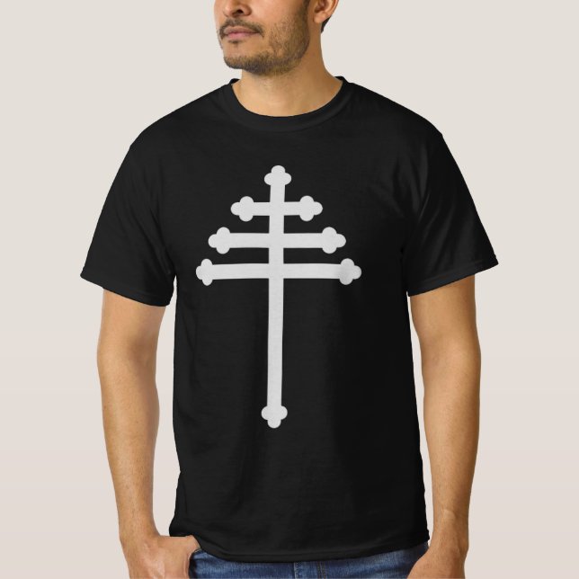 Maronitkyrkans kors t shirt (Framsida)