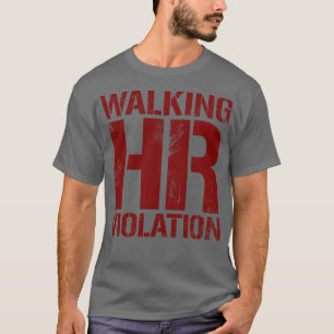 Marontext om kränkning av de mänskliga rättigheter t shirt