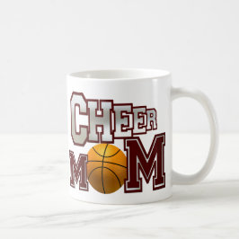 Maroon Basket Cheer Mamma Mugg