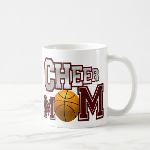 Maroon Basket Cheer Mamma Mugg