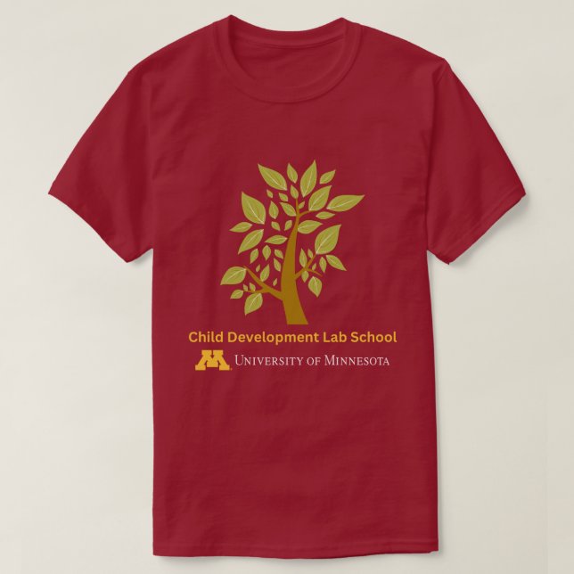 Maroon CDLS Logotyp T-shirt (Design framsida)