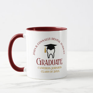 Maroon Dental School Anpassningsbar Dentist Studen Mugg