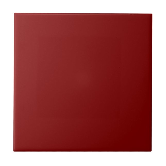 Maroon Färg Tile Kakelplatta (Framsidan)