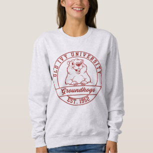 Maroon Groundhogs Light Sweatshirt - Dam T Shirt