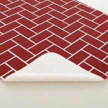 Maroon Herringbone Mönster