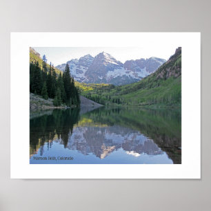 Maroon Klockor, Colorado Poster
