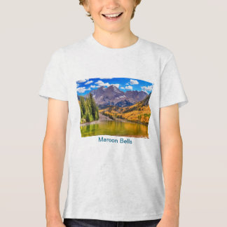 Maroon Klockor i Aspen, Colorado Tri-Blend Shirt T