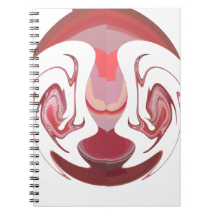Maroon Majesty: Rustic Radiance Textured African Anteckningsbok Med Spiral