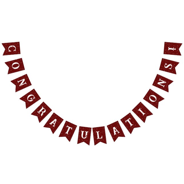 Maroon Matematiska Formler Examen Grattis Vimplar (Alla)