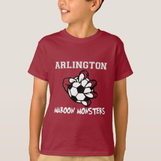 Maroon Monsters Kids Shirt T