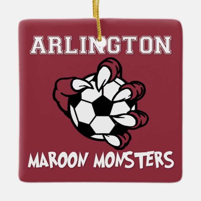 Maroon Monsters Ornament (Framsida)