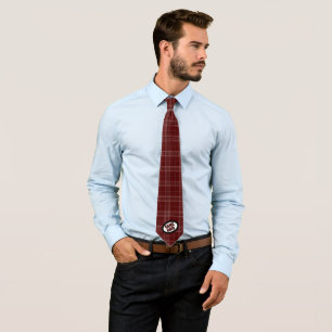 Maroon Play Mönster Game Day Neck Tie Slips
