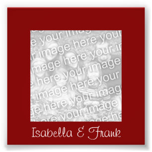 Maroon Ram Photo Fototryck