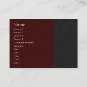 Maroon Sandstone-profilkort Visitkort