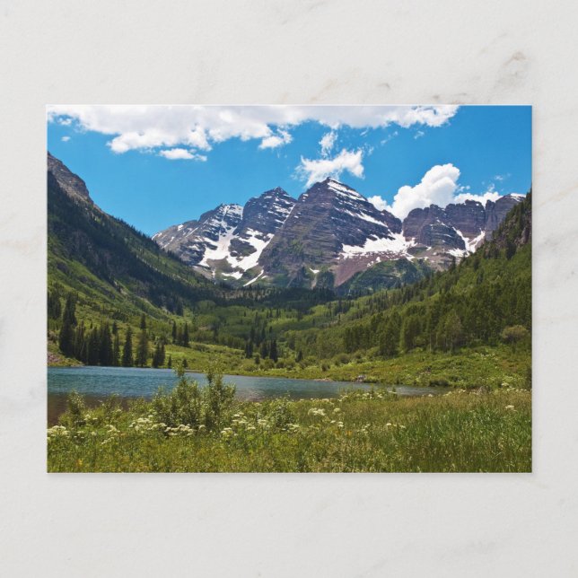 Maroon Sjö Vykort (Framsida)