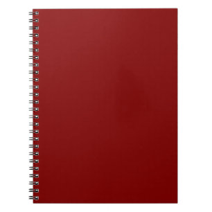 Maroon Spiral bärbar dator Anteckningsbok